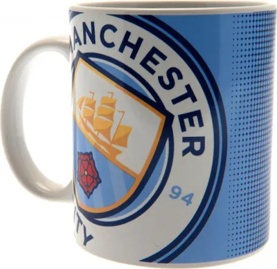 Obrázok produktu pre Manchester City FC - Hrnček na kávu, Crest TA2645 (jedna veľkosť) (modrá)