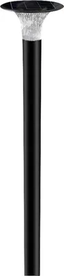 Produktbild von V-TAC Solar LED-Wegeleuchte VT-413, 15 W, 6000 K + 4000 K, schwarz