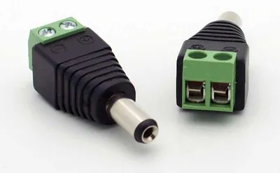 Obrázek produktu pro Konektor DC 2,5/5,5 s rychlou svorkovnicí