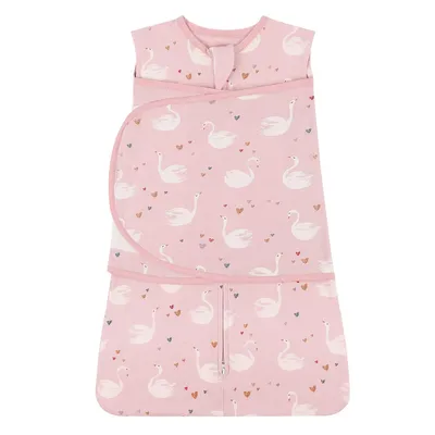 Produktbild von Pucksack Baby 0-3 Monate Baby Schlafsäcke für Neugeborene, 100% Baumwolle, Rosa M