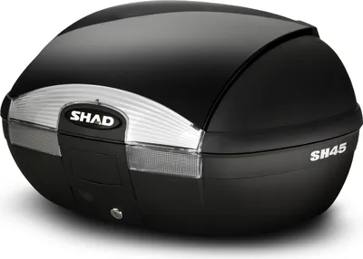 Image de SHAD SH45 Couvercle noir métal