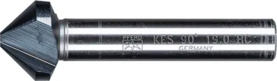 Produktbild von PFERD TOOLS HSS Kegel-und Entgratsenker 90° Ø 19 mm Schaft-Ø 10mm DIN 335 C HICOAT beschichtet