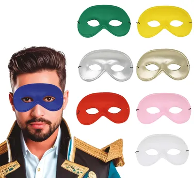 Productafbeelding van Carnaval van Venetië, maskerfeest, Fasching, oogmaskers, meerkleurig, elegante verkleeding, kostuumaccessoire, mysterieus gezichtsmasker, kleurrijk design, kleur: meerkleurig