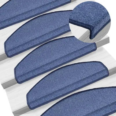 Zdjęcie produktu dla VIDAXL 15 STEP MATS 65x24x4 cm Blau