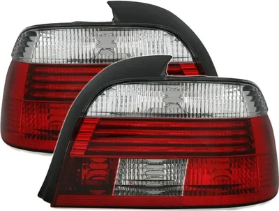 Obrázek produktu pro Zadní světla červená / bílá LEVÁ + PRAVÁ pro BMW E39 Facelift