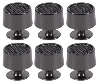Obrázok produktu pre 20 sád 12 mm skrutkových nitov, podložiek, pätiek na kabelky, hviezdicových nitov, plochých spôn a ostňov zliatiny na ručné práce z kože. Súčasťou balenia sú aj 6 mm krížové skrutky. Dostupné farby: strieborná a čierna