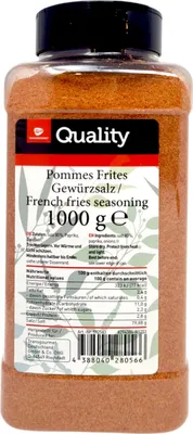 Produktbild von TGQ Pommes Frites Gewürzsalz 1000g Dose Gewürz
