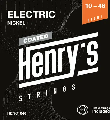 Produktbild von Henry's Coated Nickel 10-46 Saiten für E-Gitarre