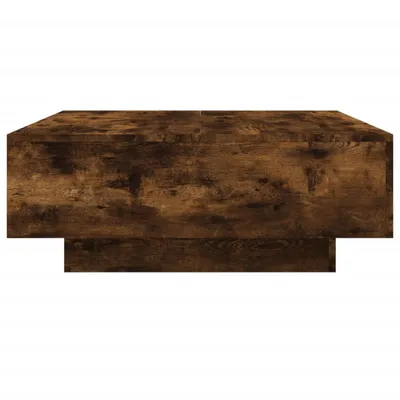 Obrázok produktu pre vidaXL Konferenčný stolík s LED osvetlením, údený dub 80x80x31 cm
