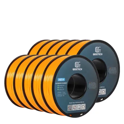 Obrázok produktu pre vlákno do 3D tlačiarne, priemer 1,75 mm, vysoká pevnosť v tlaku, oranžové