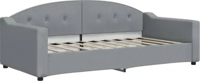 Produktbild von vidaXL Tagesbett Hellgrau 90x190 cm Stoff