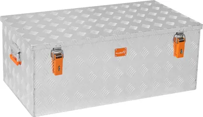 Produktbild von ALUBOX Riffelblech Alukiste 1.5mm Stärke 140 Liter - 140 Liter