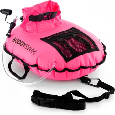 Obrázek produktu pro Plovací bóje BUDDYSWIM Hydrastation PRO s 1l vodním vakem pro plavání na otevřené vodě