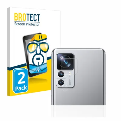 Produktbild von 2x Für Xiaomi 12T Pro (NUR Kameraschutz) Schutzfolie BROTECT Displayschutz Display Schutz Folie Klar Transparent