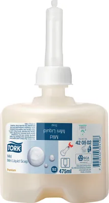 Produktbild von Tork Premium Flüssigseife Mild Dezentes Parfüm, Inhalt 475 ml