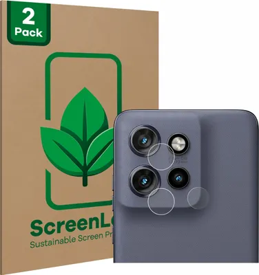 Produktbild von 2x ScreenLeaf Schutzfolie für Motorola Edge 50 Neo (NUR Kameraschutz) Displayschutz Display Schutz Folie Klar Transparent
