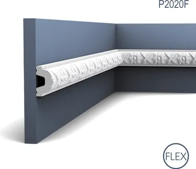 Produktbild von Stuck Wandleiste Orac Decor P2020F LUXXUS flexible Friesleiste Stuck Leiste Wand Einrichtungs Profil Zierleiste Wand 2 Meter