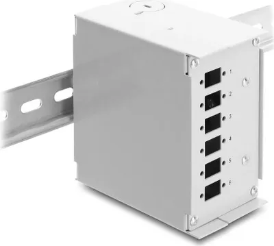 Produktbild von Delock LWL Patchfeld 6 Port für SC Simplex oder LC Duplex