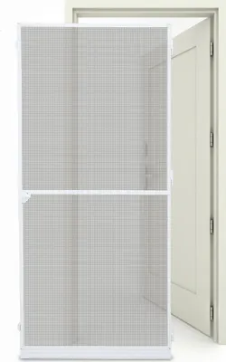 Obrázok produktu pre Aopunly sieťka proti hmyzu 95x210cm sieťka proti komárom s hliníkovým rámom biela