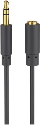 Productafbeelding van Verlengkabel voor Hoofdtelefoon en Audio met 3,5 mm Jack Plug
