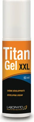 Imagen del producto de Gel Titan XXL para aumentar la erección, 60 ml