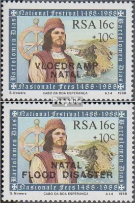Produktbild von Briefmarken Südafrika 1988 Mi 725-726 (kompl.Ausg.) postfrisch Flutkatastropfe von Natal
