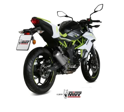 Obrázok produktu pre Mivv SPORT tlmič hluku MK3 SLIP-ON z nerezovej ocele pre KAWASAKI NINJA 125 BJ 2019 &gt
