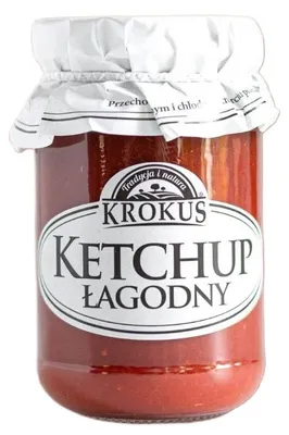 KETCHUP BEZGLUTENOWY 180 g - KROKUS