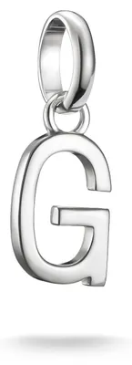 Produktbild von THOMAS SABO Charm-Anhänger Buchstabe G Connect Silber Recyceltes 925 Silber
