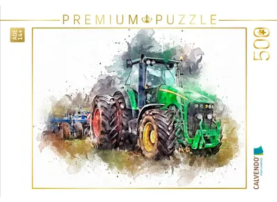Produktbild von CALVENDO Puzzle Traktor | 500 Teile Lege-Größe 48 × 36 cm Foto-Puzzle für Erwachsene