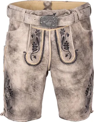 Produktbild von Lederhose Baxter rustikal/Keder schwarz 48