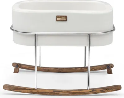 Produktbild von Skye Decor, Hier Metal - White, Chrome, Wiegen, Weiß, Metall, 90 x 70 x 58 cm
