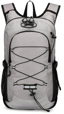 Obrázek produktu pro Voděodolný uniový batoh 20–35 l, šedý, outdoorový