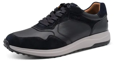 Immagine prodotto di Tamaris. Scarpe da uomo, modello sneaker, in pelle, colore blu navy
