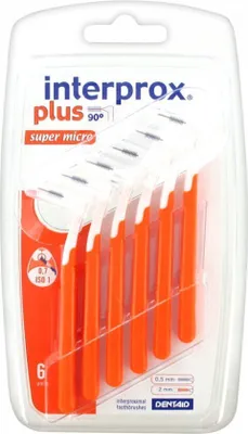 Image de Interprox Plus Super Micro Floss - 2 mm - 6 pces