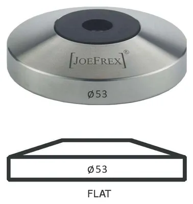 Produktbild von JoeFrex Tamper Base Ø 53 mm flach Edelstahl