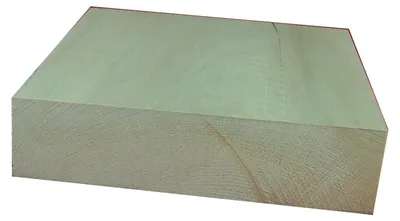 Produktbild von 1 Stück Lindenholz unbehandelt zum Schnitzen oder drechseln 4,7x15x15 cm