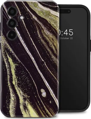Produktbild von Selencia Vivid Back Cover Samsung Galaxy A35 - Chic Marble
