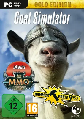 Zdjęcie produktu dla PLAION Goat Simulator Gold Edition, PC, PC, Powyżej 13 lat