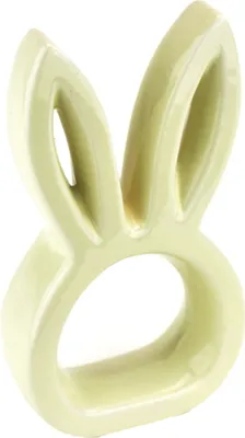 Produktbild von Keramikhase hellgelb 14 cm