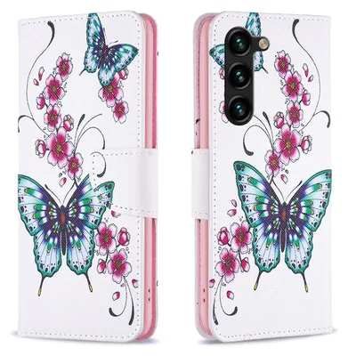 Image de Étui de protection en simili cuir pour Samsung Galaxy S24 Plus, motif 5