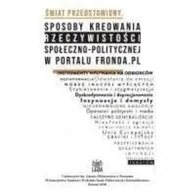 Imagen del producto de Świat przedstawiony. Sposoby kreowania... - Marcin Piechocki