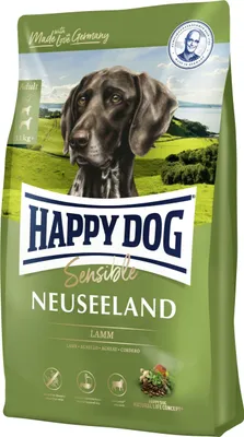 Image de HappyDog 1kg agneau de Nouvelle-Zélande & extrait de moules