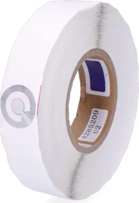 Zdjęcie produktu dla Opakowanie 2000 etykiet antykradzieżowych 2933 tamper ø3,3cm 7740096 punkt kontrolny