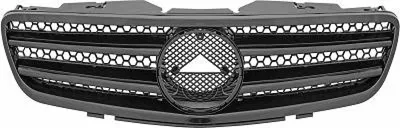 Produktbild von DIEDERICHS 1600241 Kühlergrill Frontgrill passend für MERCEDES-BENZ SL (R230) Schwarz Glänzend