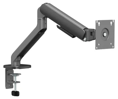 Image de Support d'écran standard, avec mécanisme à ressort, pour écrans de 17 à 32 pouces, capacité maximale de 10 kg, couleur noire