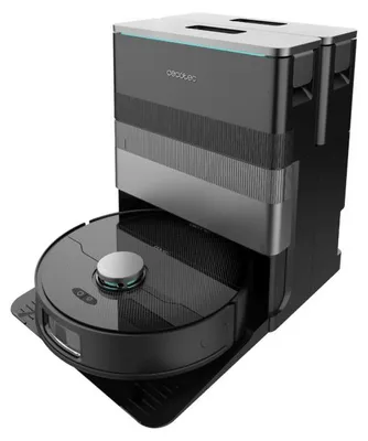 Obrázek produktu pro Cecotec Conga X70, Bezsáčkové, Černá, Kulatý, Prachový sáček, Nabíjecí, Mop, Drhnutí, Sweep