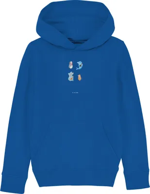Produktbild von Mr. & Mrs. Panda Kinderpullover Big Band 5-6 Jahre (110/116) - Royal Blue - Geschenk, Baumwollpullover, Musik, Sweatshirt, Kapuzenpulli, Pullover, Delfin, Lustige Sprüche