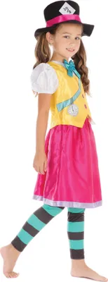 Produktbild von Kids Mad Hatter Girl Costume Size XL
