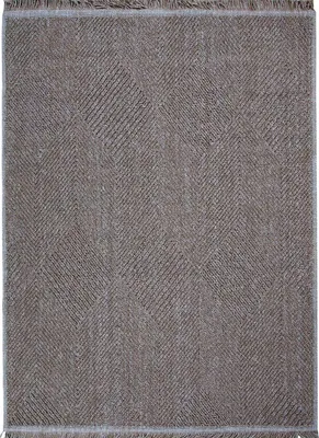 Obrázok produktu pre Koberec s vzhľadom juty, do interiéru aj exteriéru, kosoštvorcový vzor, béžový, 160 x 230